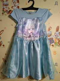 Платье Эльзы  для принцессы
