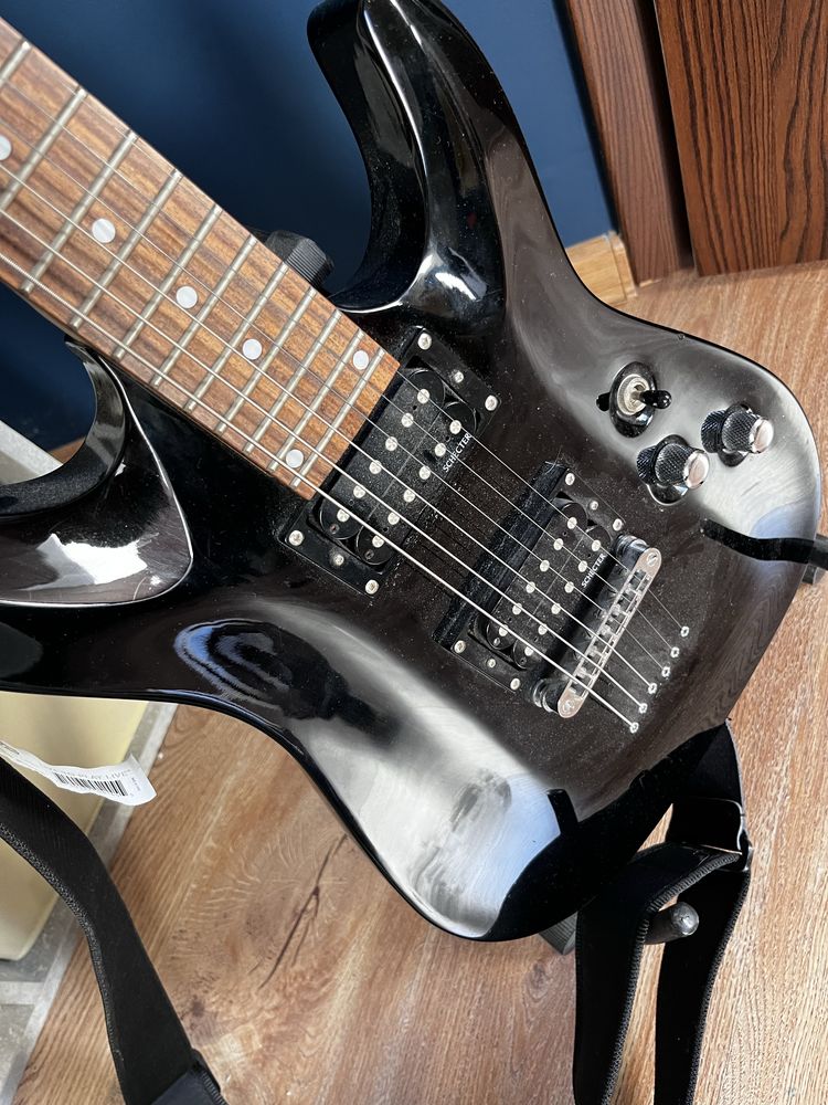 gitara elektryczna schecter omen 6 + piecyk