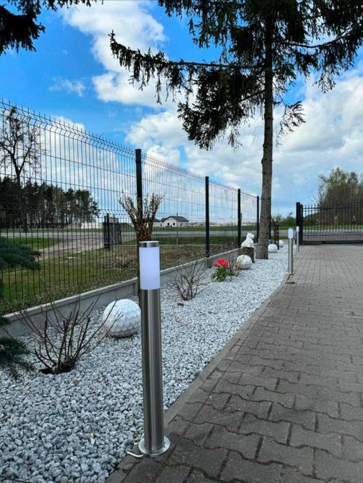 Ogrodzenie panelowe fi4 153 plus podmurówka 25 cm.Cena z montażem