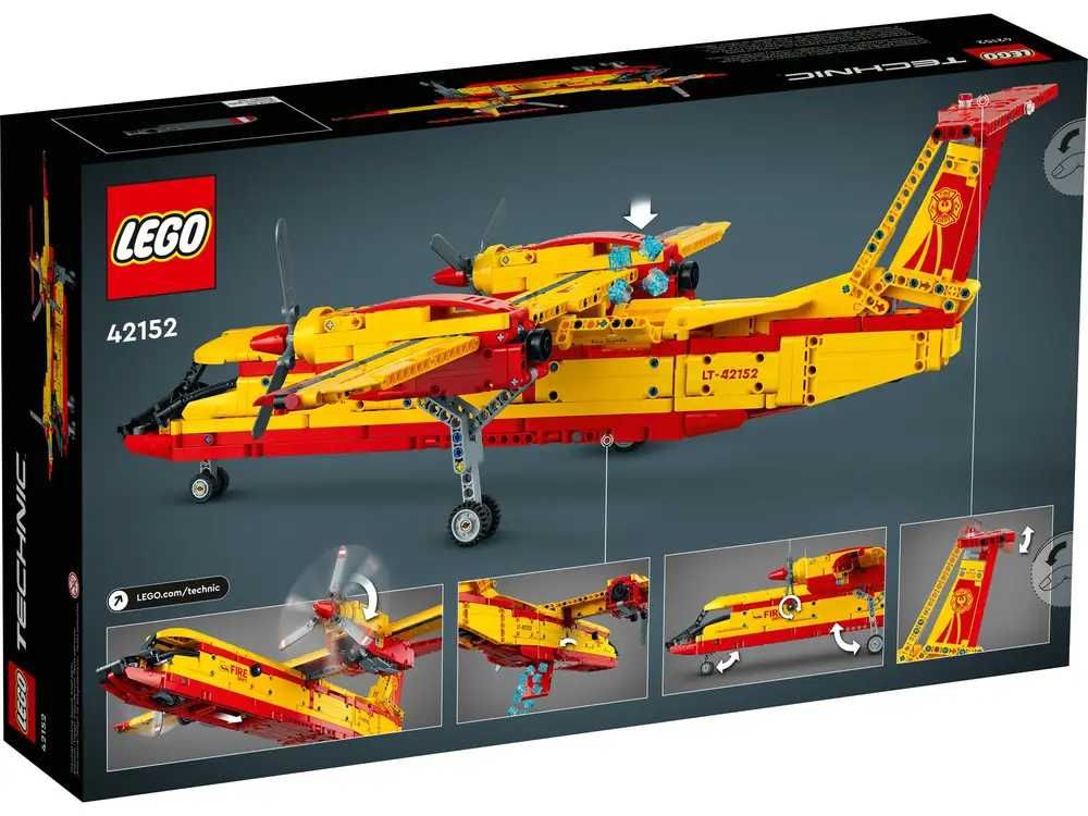 Конструктор LEGO Technic 42152 Пожежний літак