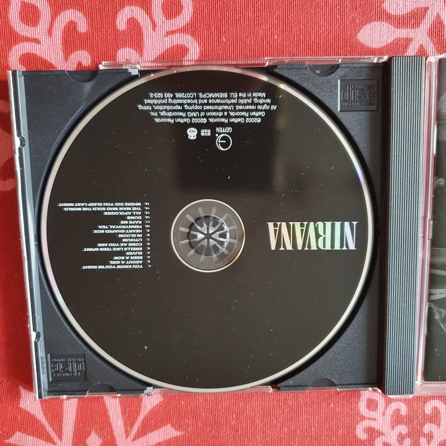 Płyta CD grupy Nirvana