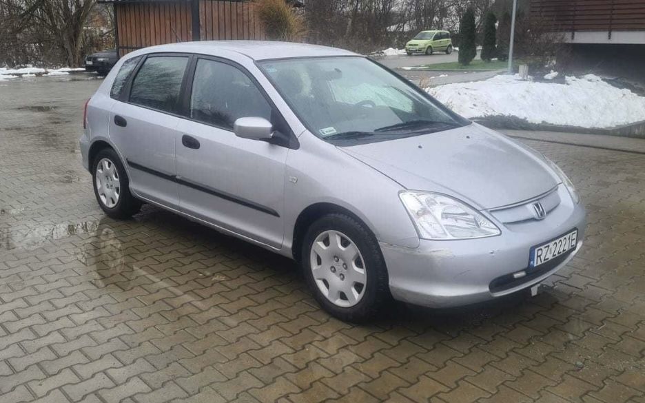 Honda Civic 1.7 CDTI 100KM Opłacony 100% sprawny Ekonomiczny
