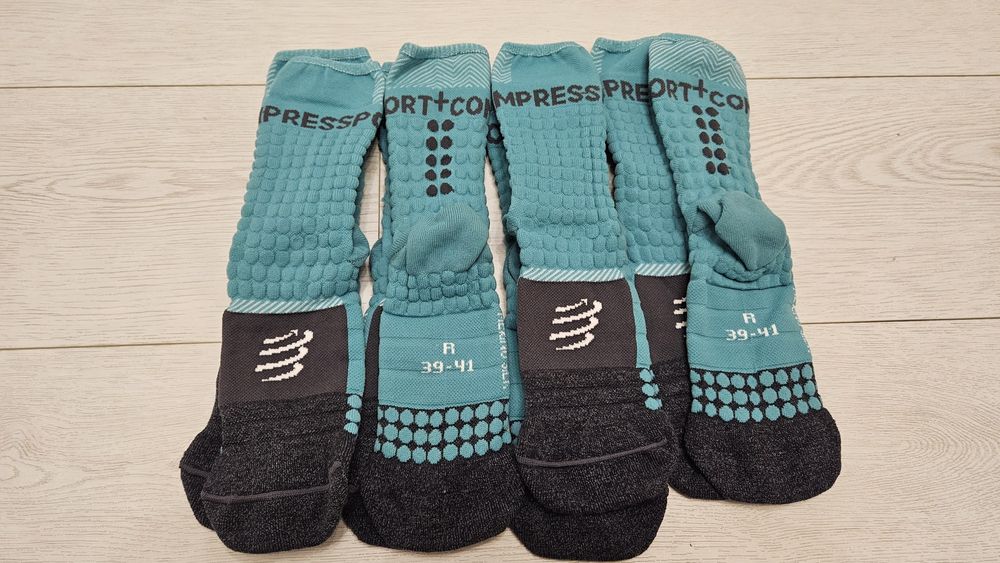 Шкарпетки компресійні трекінгові compressport psr v3 39-41 з шерсті ме