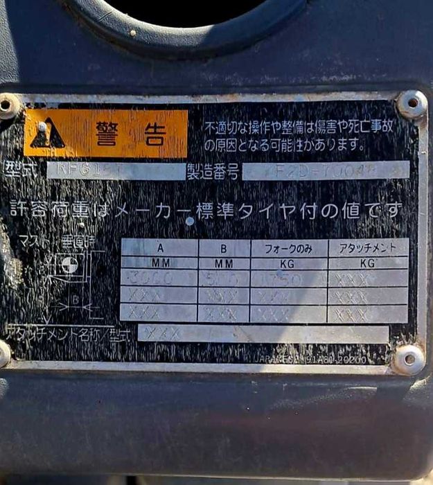 Погрущик вилочний Mitsubishi 1,75т