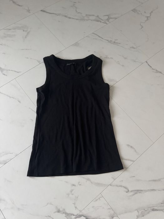 Koszulka na ramiączkach top damski Mohito czarny rozmiar xl