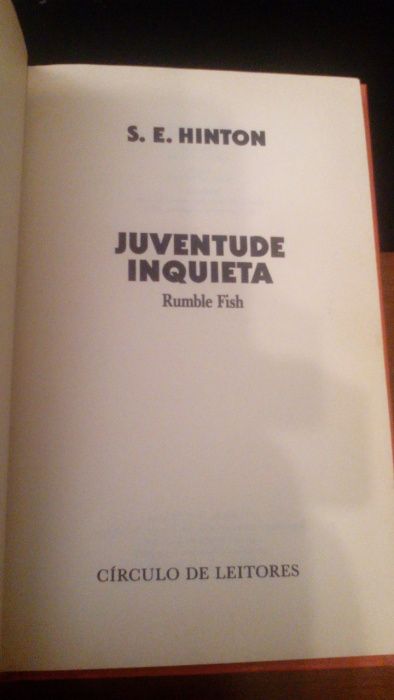 Magnifico Livro Juventude Inquieta