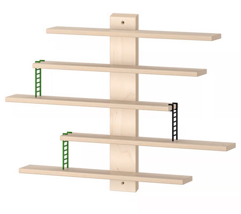 Ikea LUSTIGT półka na zabawki lego