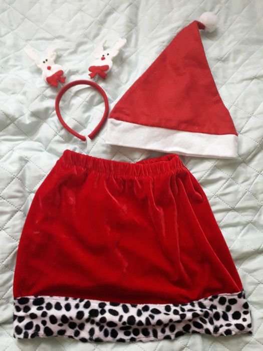 Stroj swiateczny dla dziewczynki r 128