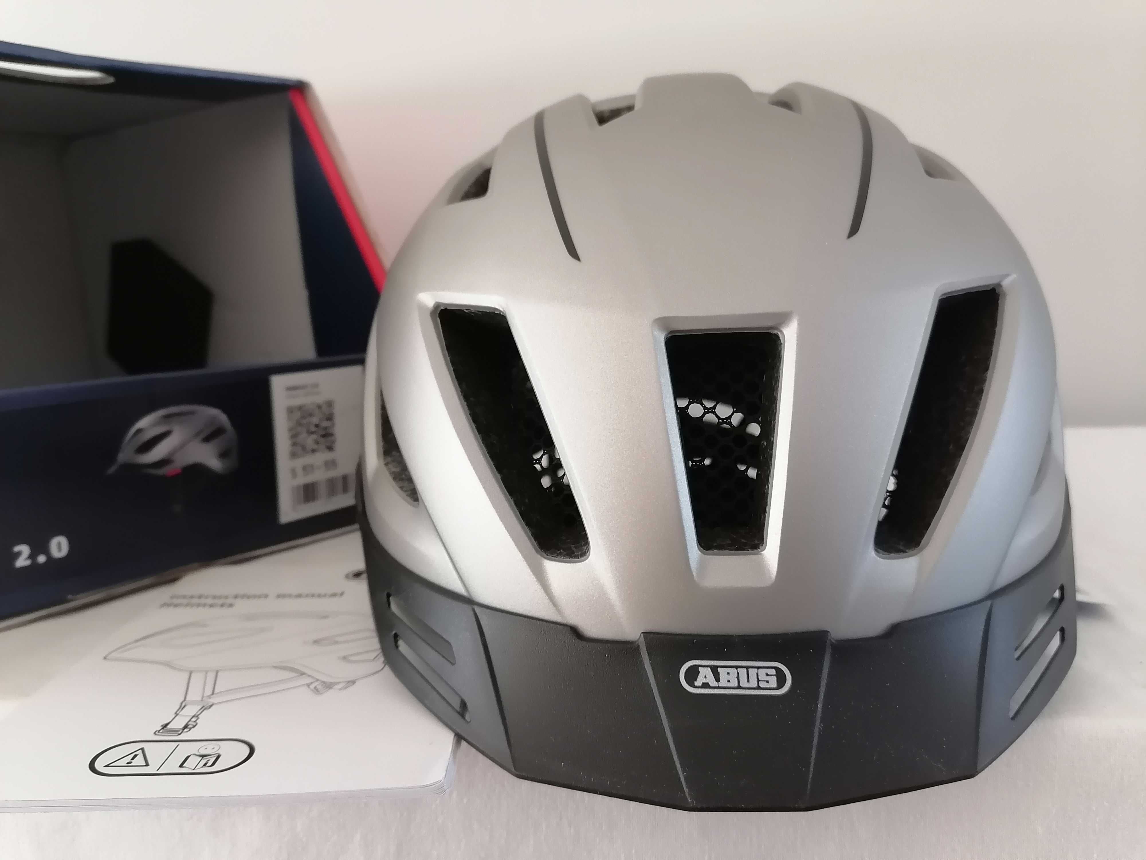 Kask rowerowy Abus Pedelec 2.0 Silver Edition S 51-55cm