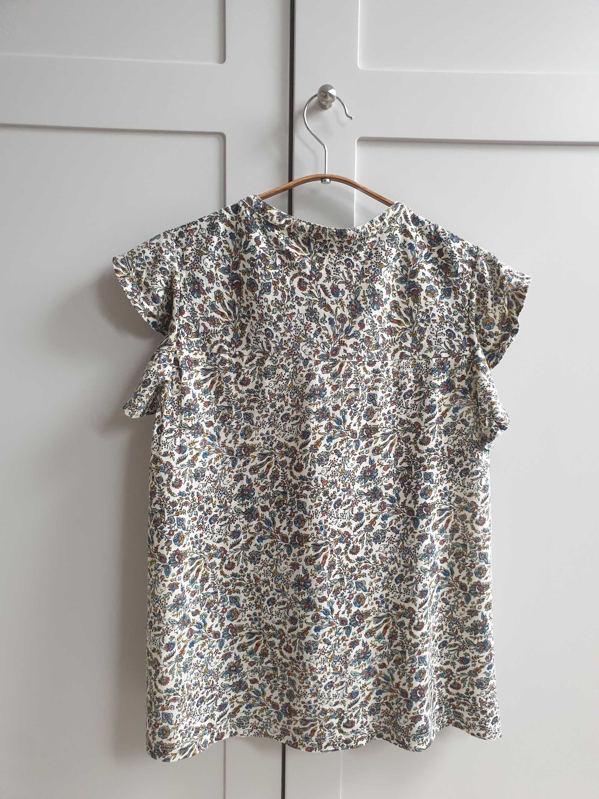 Boho koszulka t-shirt bluzka Rachel Zoe S 36