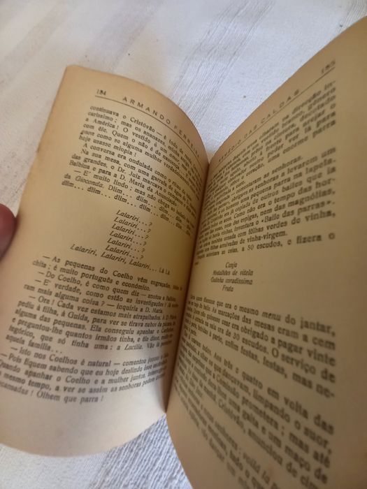 Antiga novela de humor Remédio das Caldas