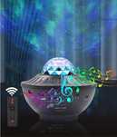 NOWY Projektor gwiazd STAR LED lampka nocna BLUETOOTH