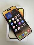 iPhone 14 Pro 256gb Gold Idealny Oryginalna Bateria 92%