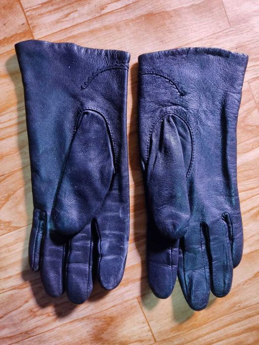 перчатки кожанные женские 7.5