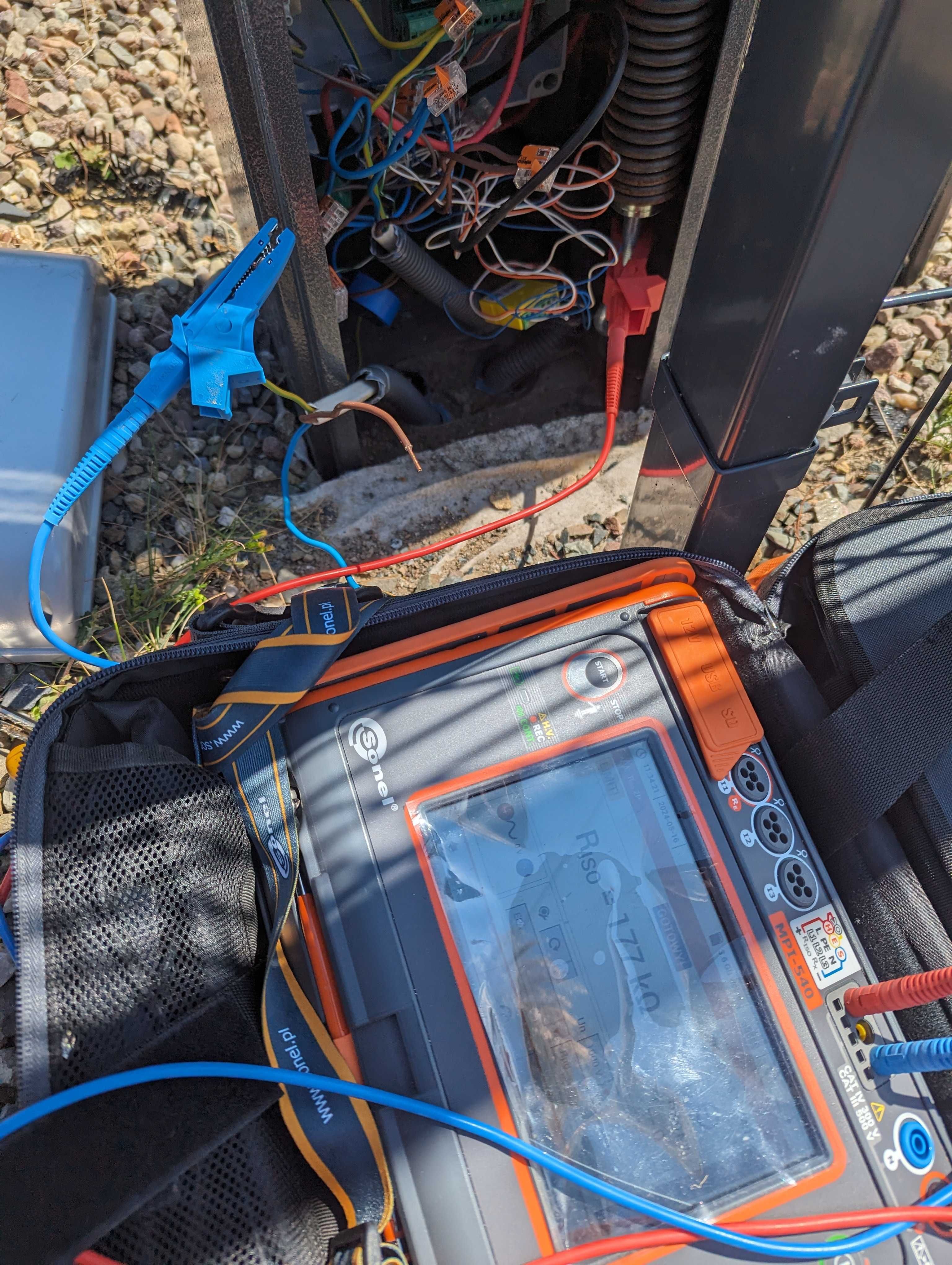 Elektryk, instalacje elektryczne, pomiary, kompensacja mocy biernej