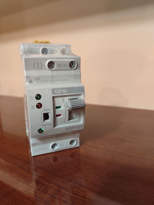 Автомат АВР GEYA G2R-II 2P 63A введення резерву -  Універсальний п