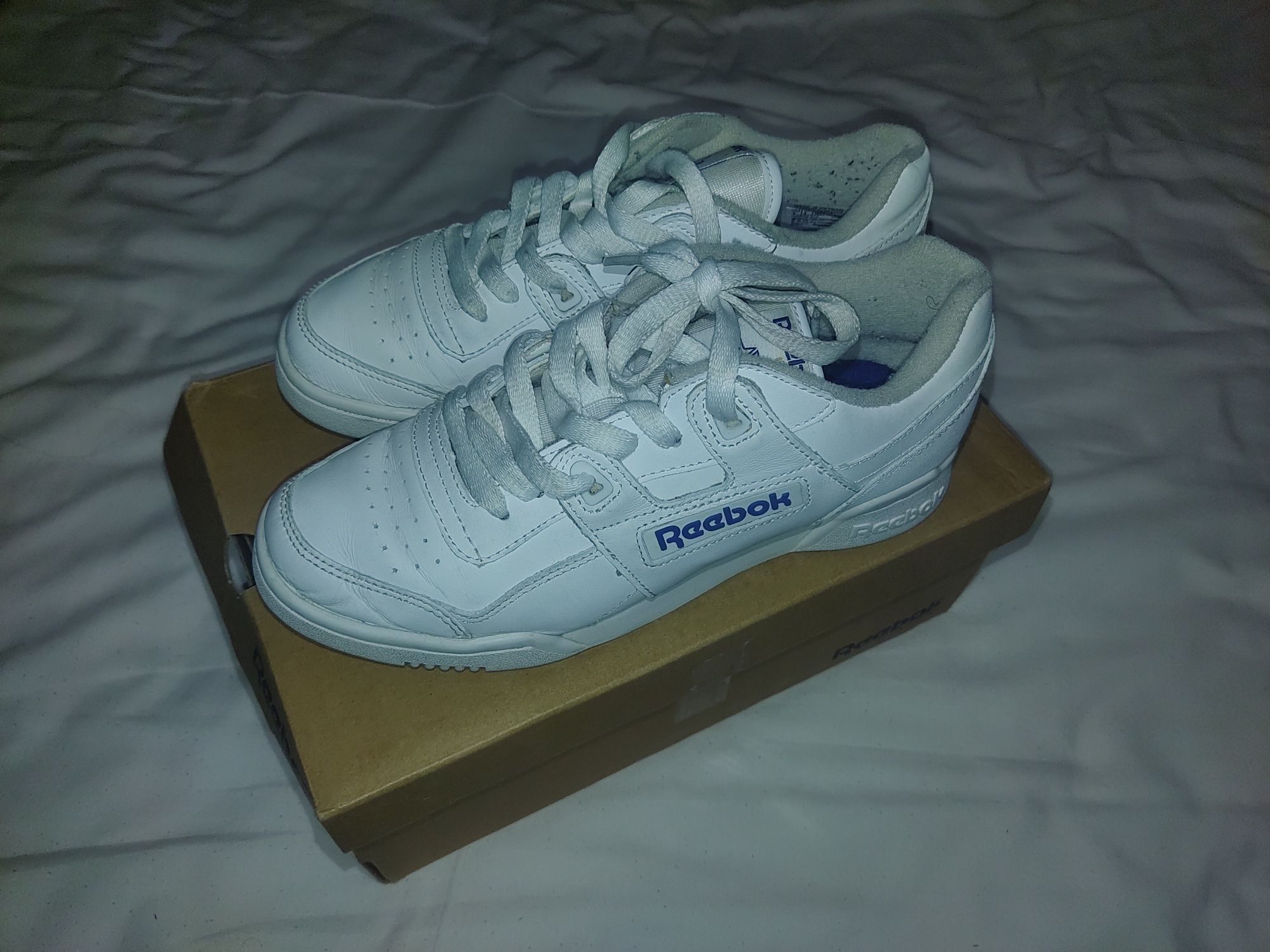 Reebok classic workout brancas tam 36