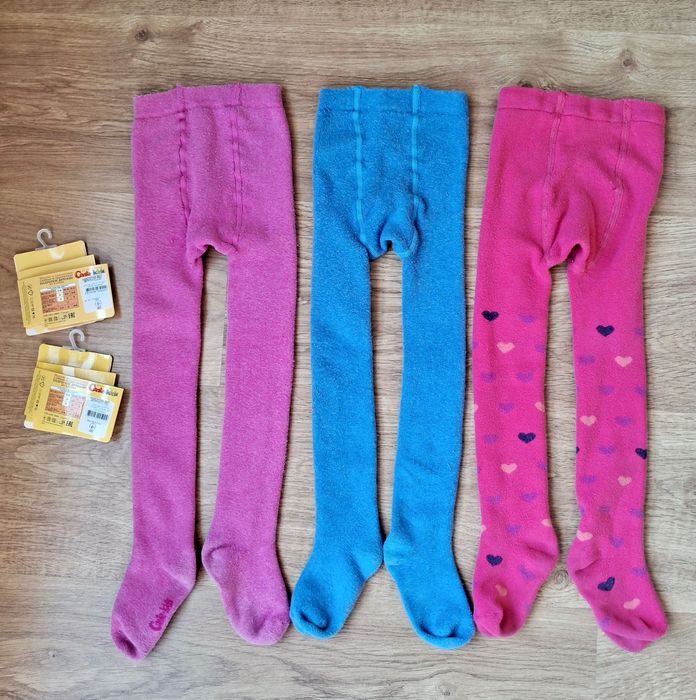 Набір утеплені махрові термо колготи Конте Conte SofTiki 92/98