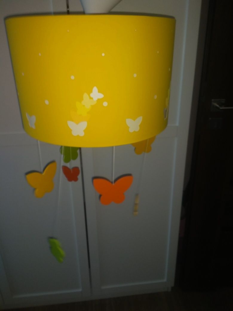 Philips Lampa dziecięca wisząca z motylkami. Stan idealny.