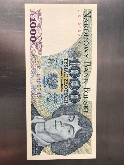 Banknot PRL 1000zł Mikołaj Kopernik