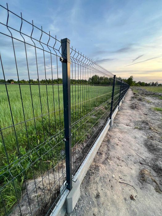 Ogrodzenie panelowe  123/133/153 CM FI4/FI5, KOMPLET, transport montaż