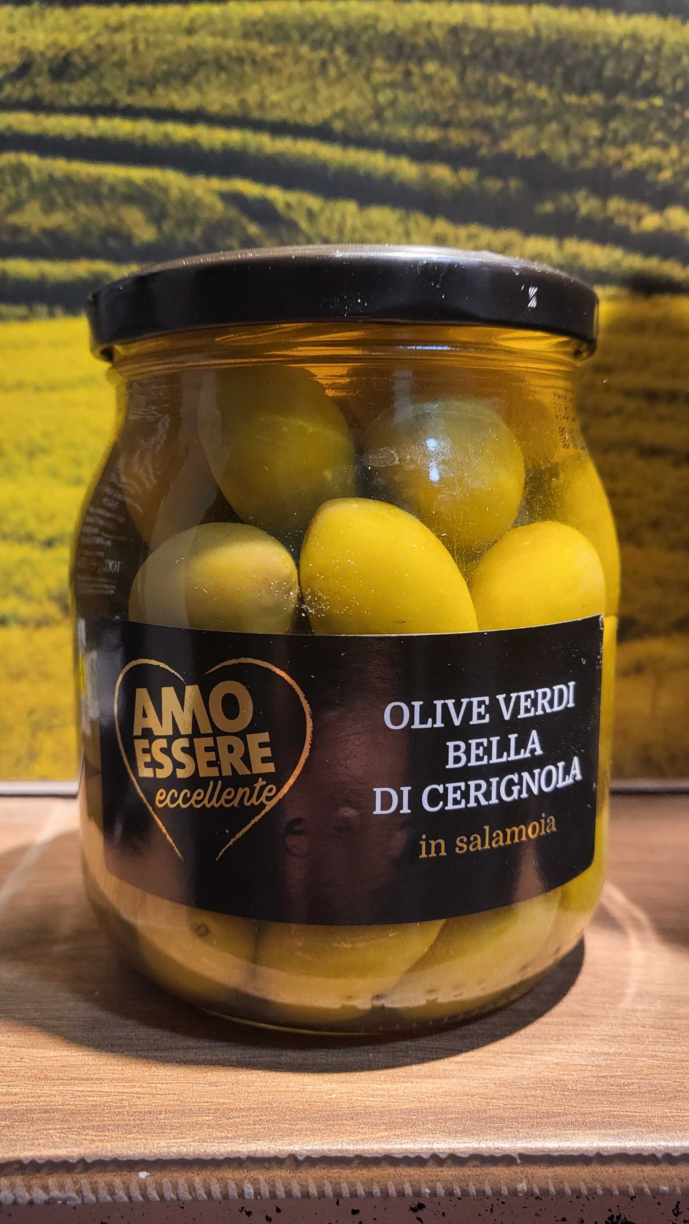 Oliwki duże z pestką Bella di Cerignola 540g