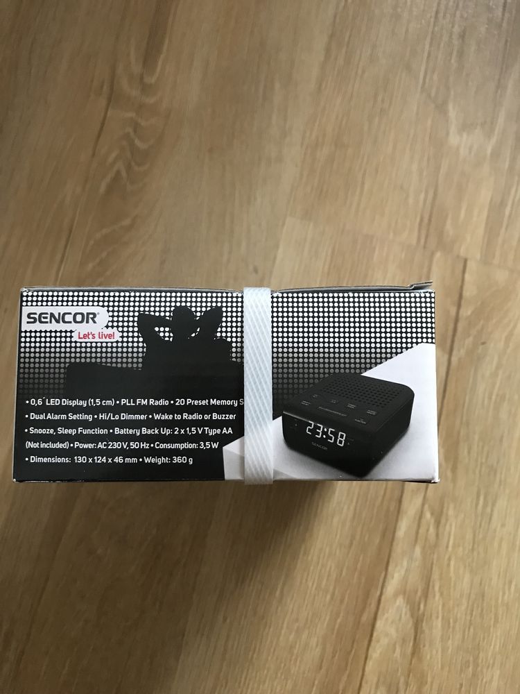 Nowy radiobudzik Sencor SRC 136B