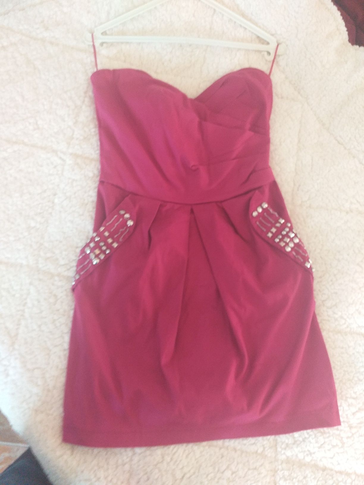 Vestido caicai Rosa Tam. S