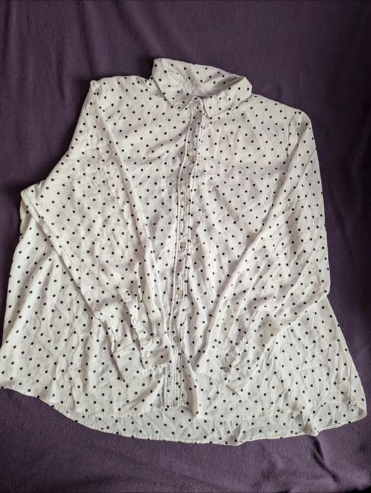 Koszula w groszki H&M 54