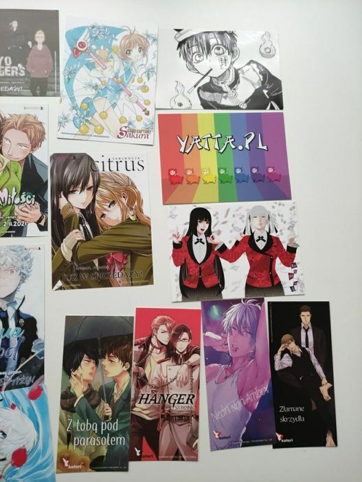 Pocztówki anime/ manga