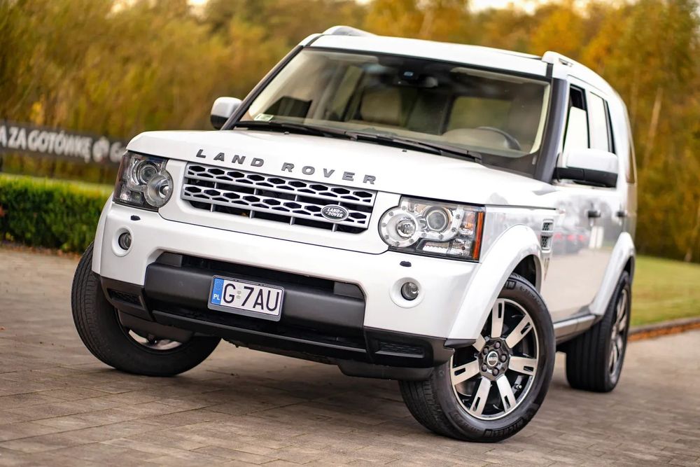 Land Rover Discovery * 375KM * 5,0 BENZ * OPEN SKY * Skóra Krem * MEGA STAN * Harman *