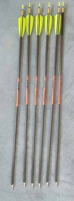 Nowe Strzały halowe  EASTON Carbon TRIUMPH 400 - 9.3mm Alu Core