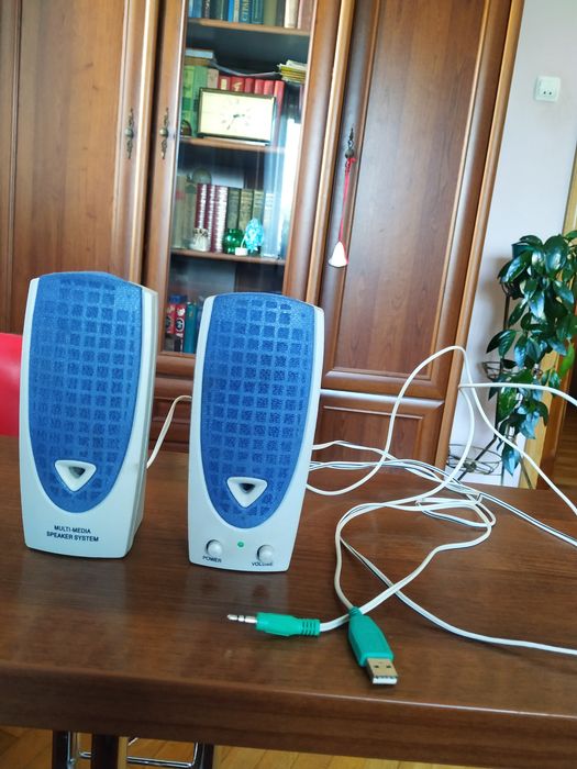 Комплект 2 Колонки к компьютеру или нойту  б/у