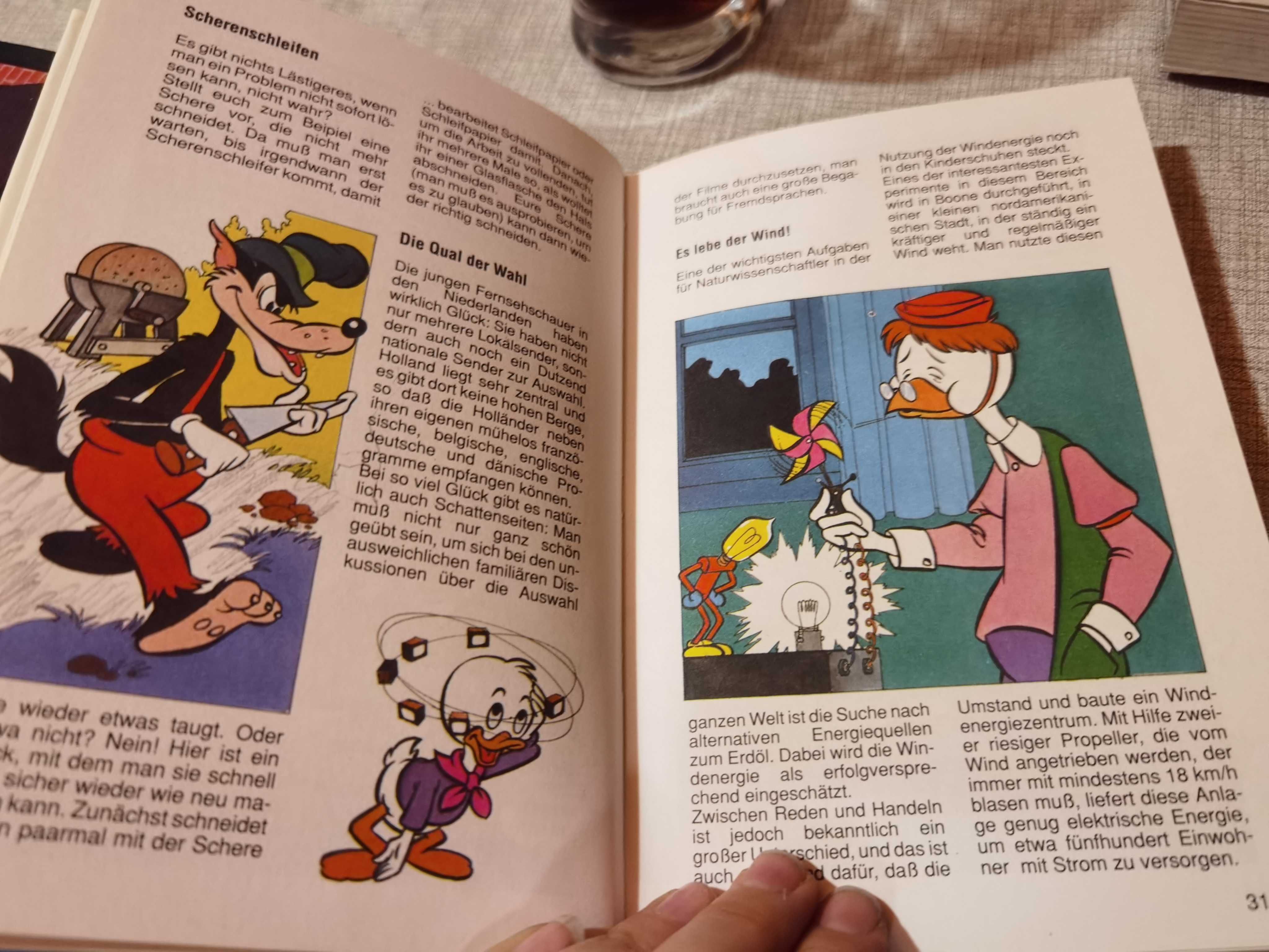 Przewodnik mlodego Skauta po niemiecku Kaczor Donald