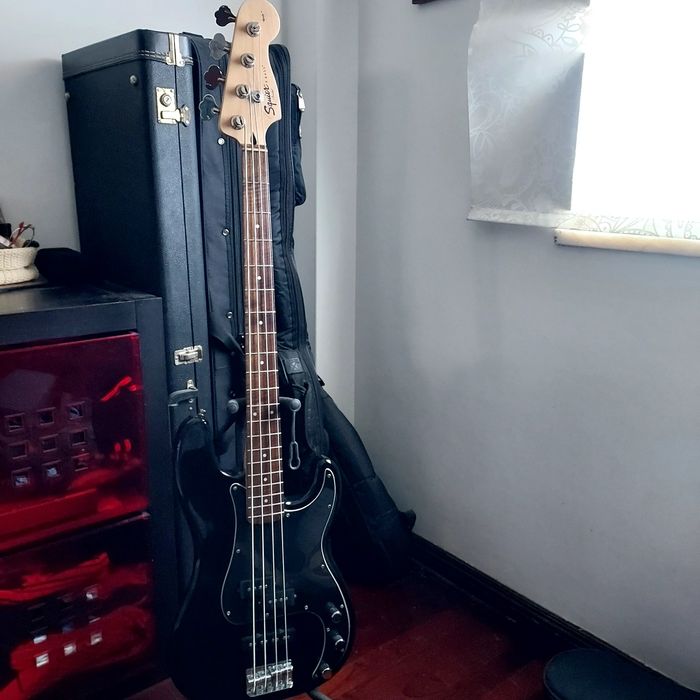 Fender Squier Precision PJ upgraded