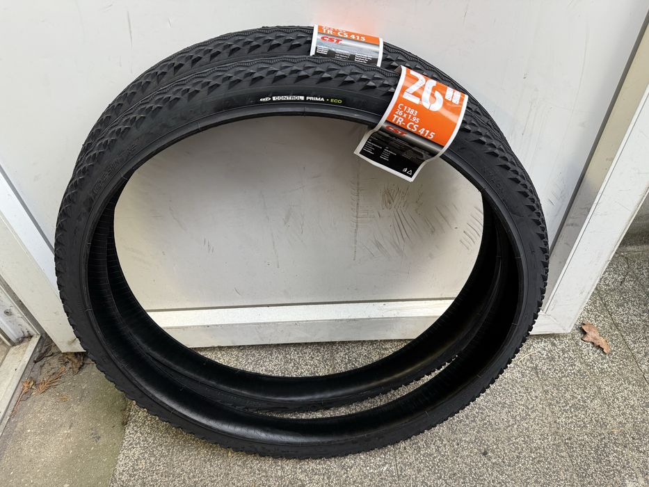 Dwie opony rowerowe CST Control Prima C-1383 26x1.95