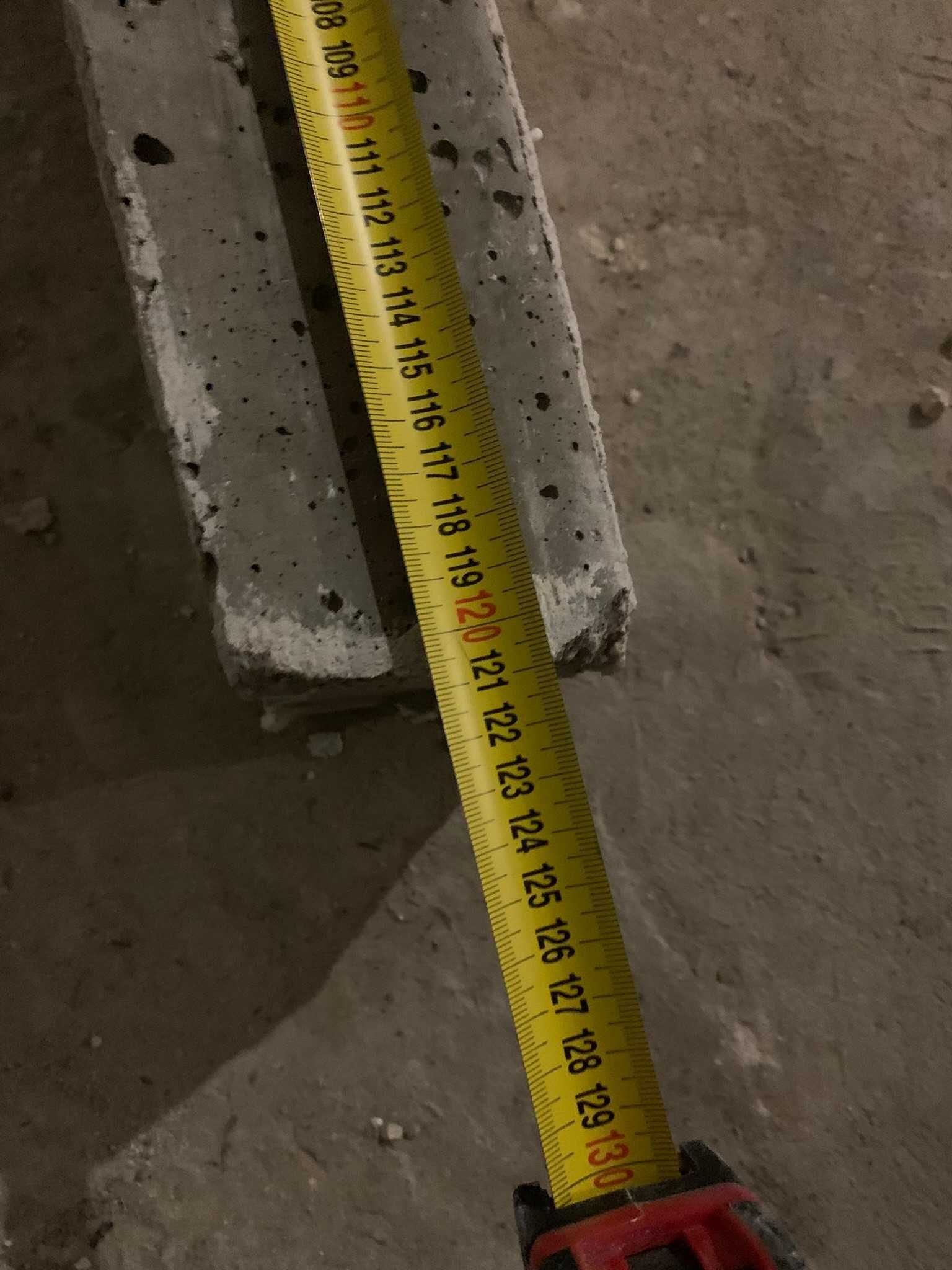 Nadproże betonowe belka 120 cm