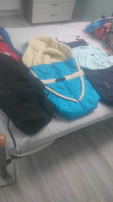 Śpiworek wózek sanki