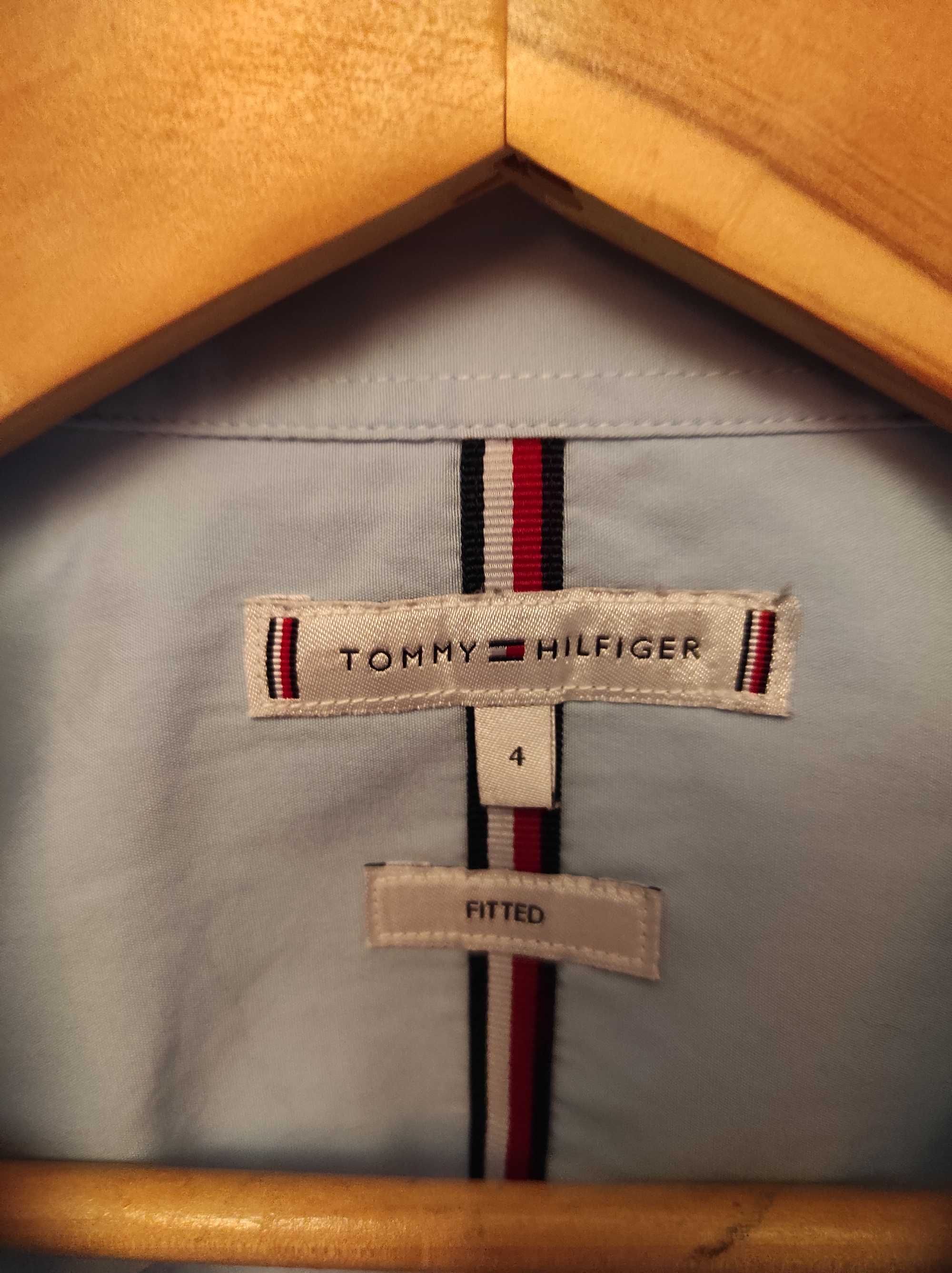 Шикарная рубашка блузка Tommy Hilfiger р. S оригинал можно в школу