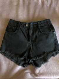 Шорти жіночі джинсові короткі чорні