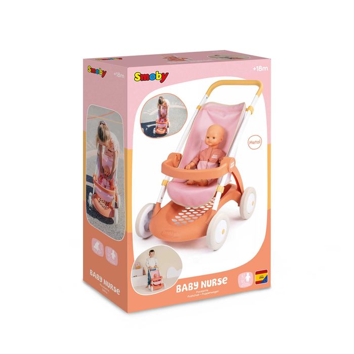 Коляска для ляльки Baby Nurse Теракотова пудра. Прогулянка 7600254024