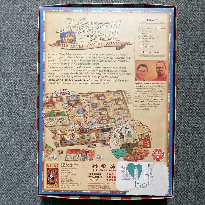 Marco Polo II - jogo de tabuleiro