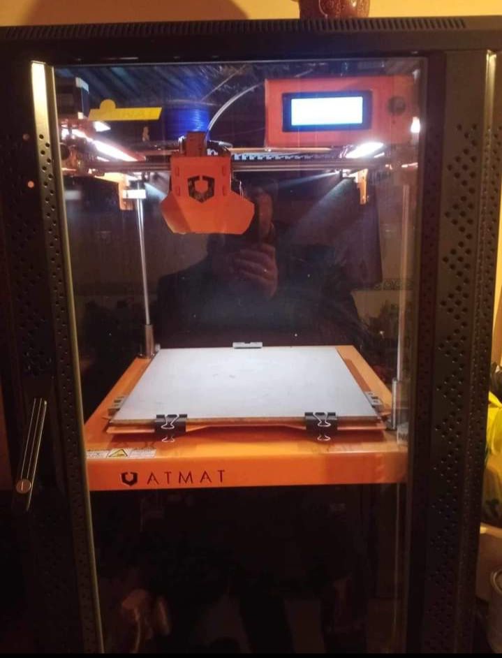 Drukarka 3D xxxl signal, ATMAT, skaner Luna