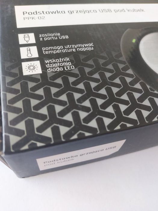 Podstawka grzejąca USB pod kubek podgrzewacz napojów zasilany port USB