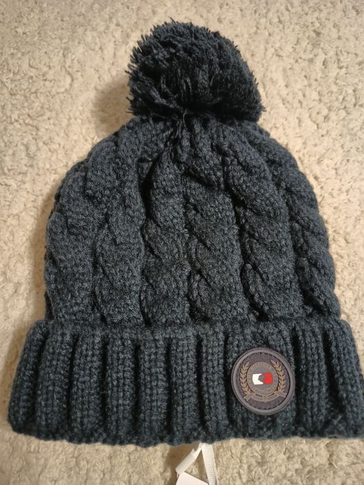 Czapka zimowa Tommy Hilfiger granatowa NOWA