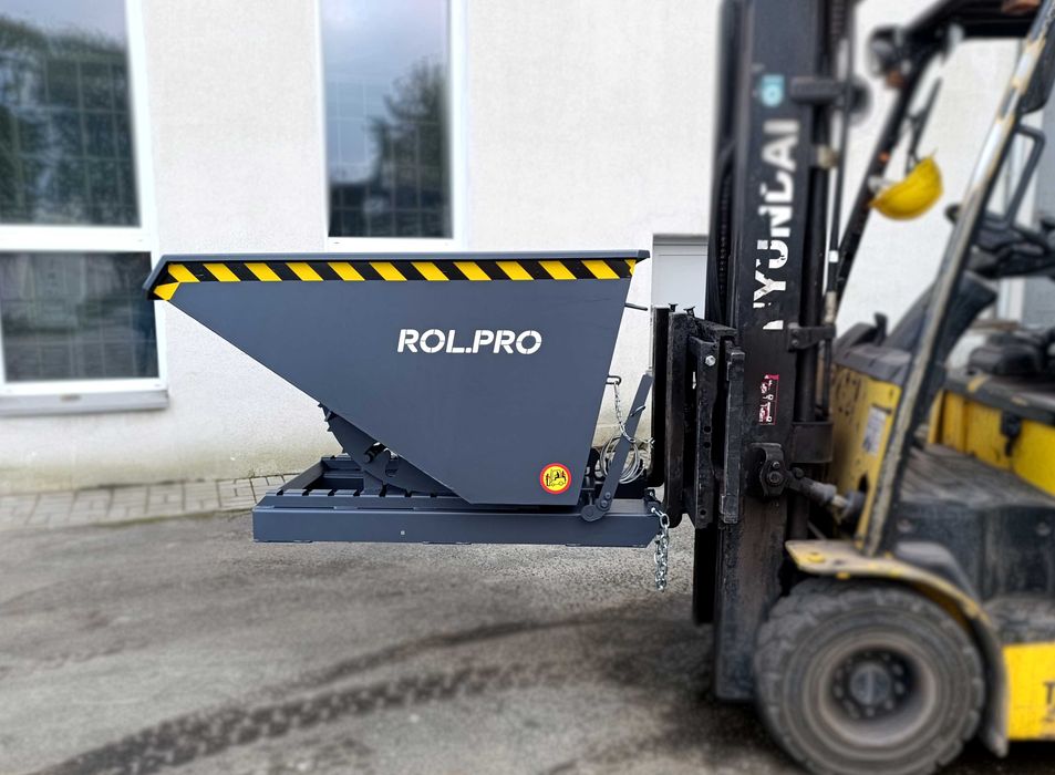 Koleba / Kontener samowyładowczy / Pojemnik metalowy 600L - NOWOŚĆ!!!