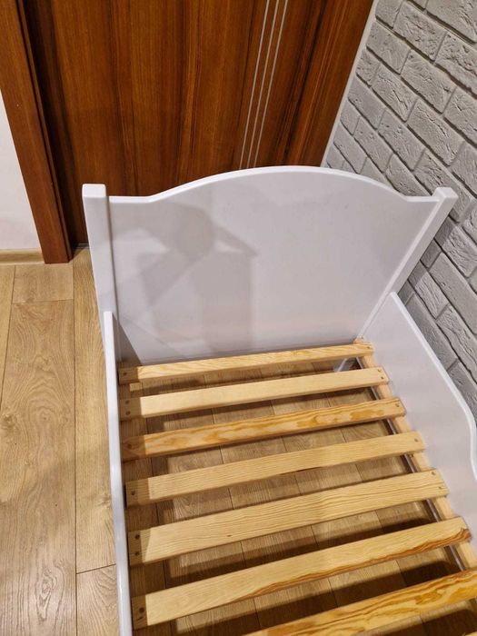 Łóżeczko dziecięce 160x70 szare