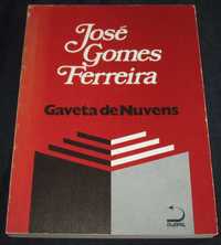 Livro Gaveta de Nuvens José Gomes Ferreira 1ª edição