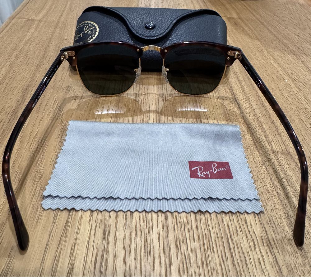 Ray-Ban Clubmaster RB3016 W0366 – Originais e em excelente estado