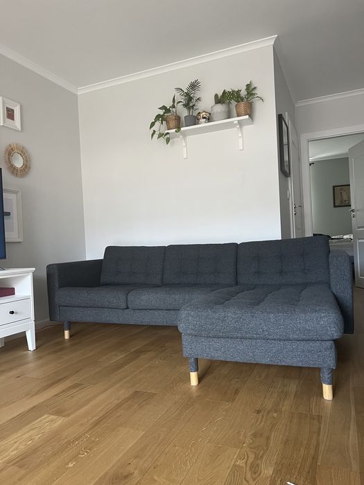 Sofa landskrona IKEA szara